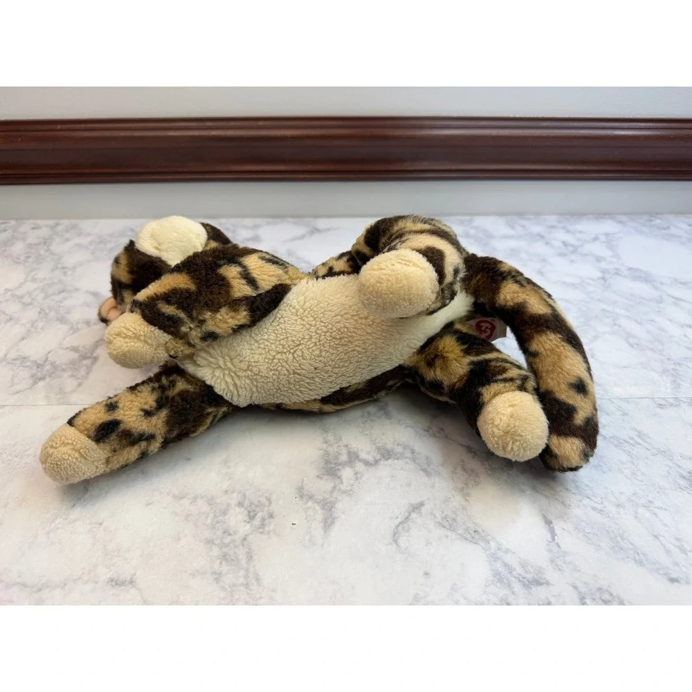 Ty Classic FIDDLES Cat Plush Brown Tan Spotted Tortoiseshell Stuffed Animal 2006